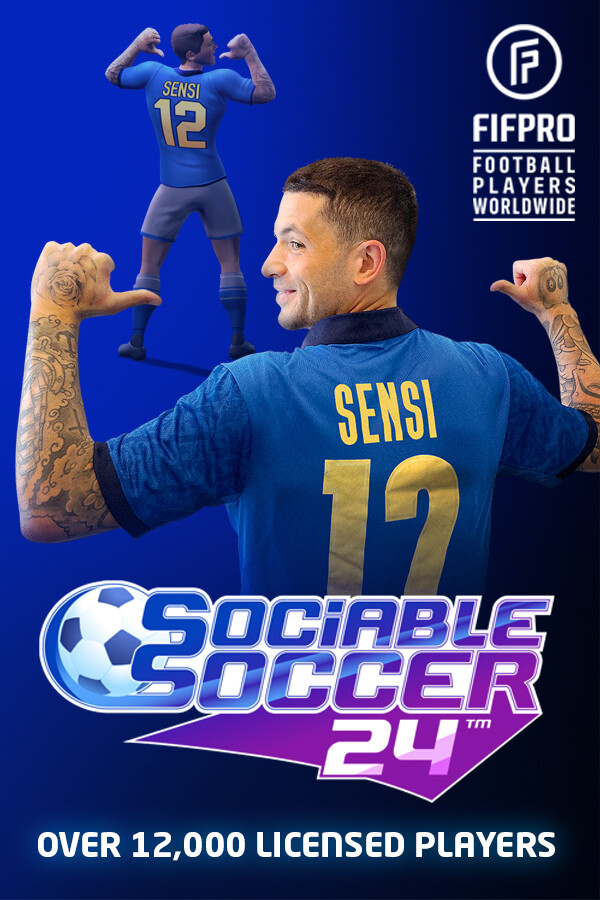 Steam portrait for Sociable Soccer 24.