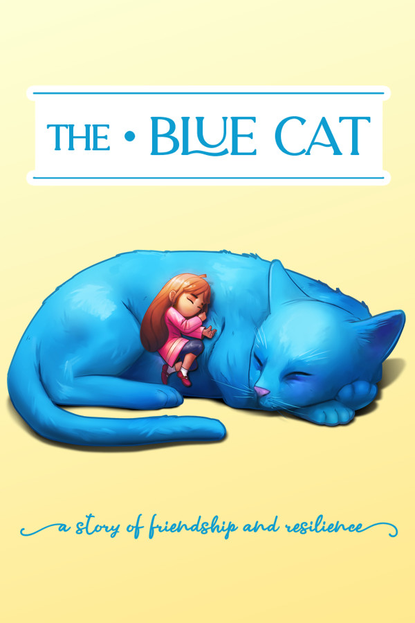 Steam portrait for The Blue Cat.