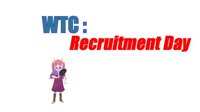 WTC : Recruitment Day Logo
