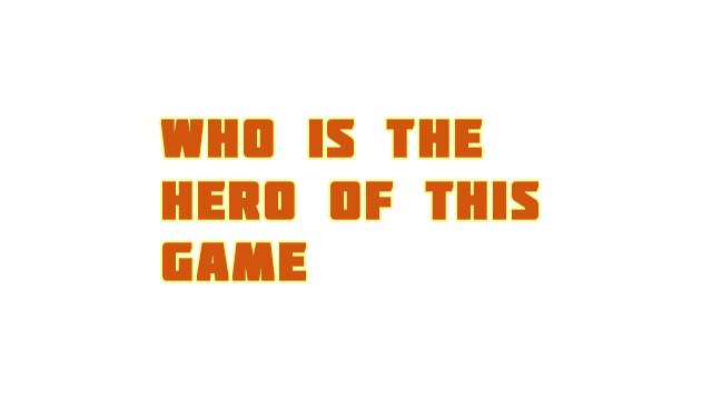 Who is the hero of this Game Logo