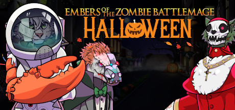 Embers of the Zombie Battlemage: Halloween cover art