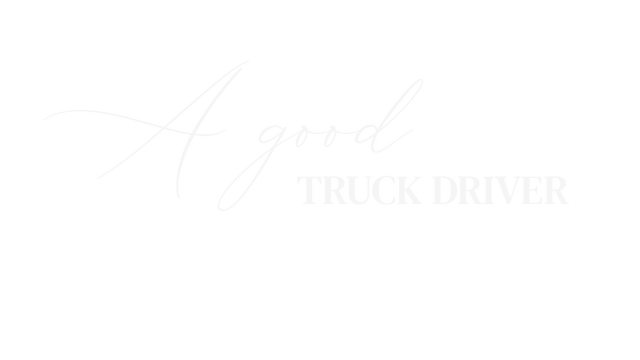 A Good Truck Driver Logo