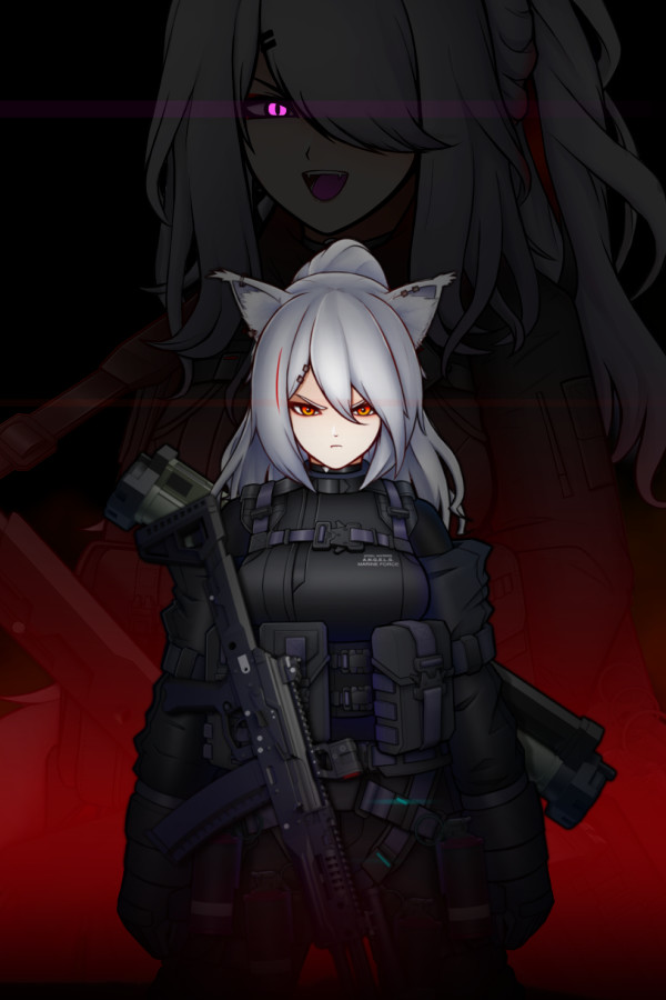 Steam portrait for Project Angels - Visual Novel.