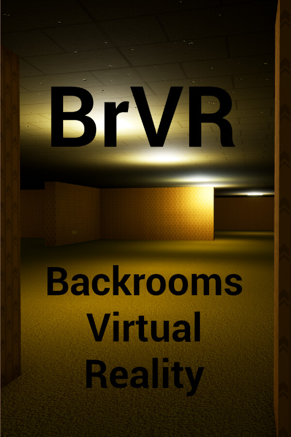 Steam portrait for BrVR Backrooms Virtual Reality.