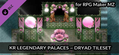 RPG Maker MZ - KR Legendary Palaces - Dryad Tileset cover art