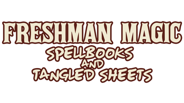 Freshman Magic: Spellbooks and Tangled Sheets Logo