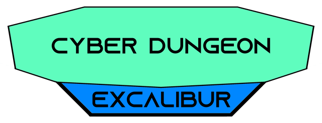 Cyber Dungeon: Excalibur Logo