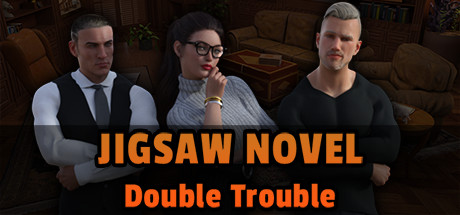 Jigsaw Novel - Double Trouble cover art