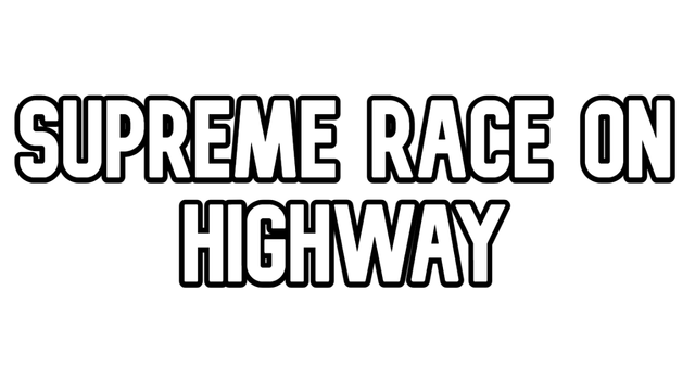 Supreme Race on Highway Logo
