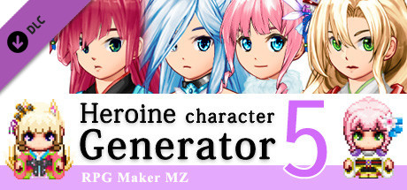 RPG Maker MZ - Heroine Character Generator 5 for MZ