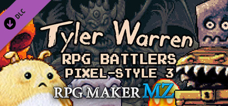 RPG Maker MZ - Tyler Warren RPG Battlers Pixel Style 3 cover art