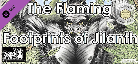 Fantasy Grounds - Advanced Adventures #5: The Flaming Footprints of Jilanth cover art