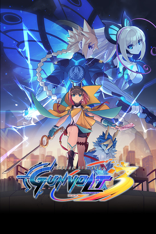 Steam portrait for Azure Striker GUNVOLT 3.
