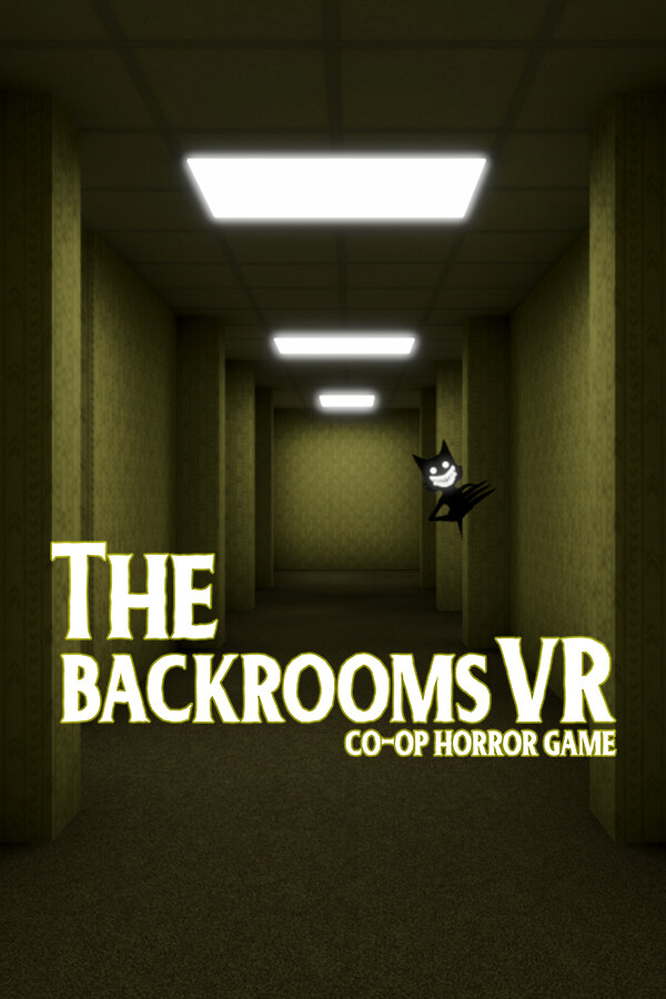 Steam portrait for The Backrooms VR Co-op Horror Game.