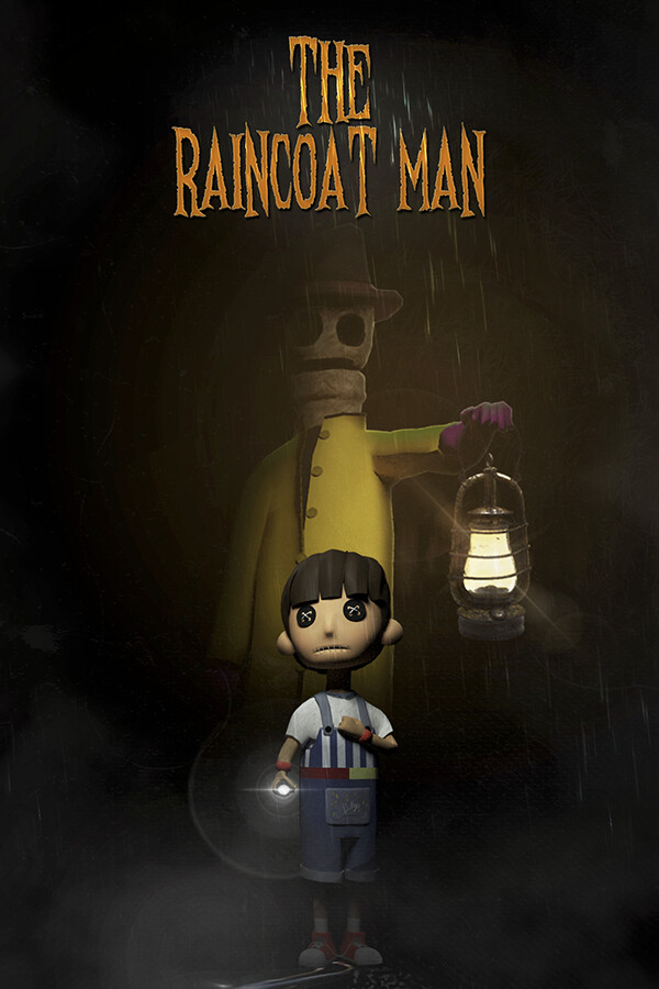 Steam portrait for The Raincoat Man.