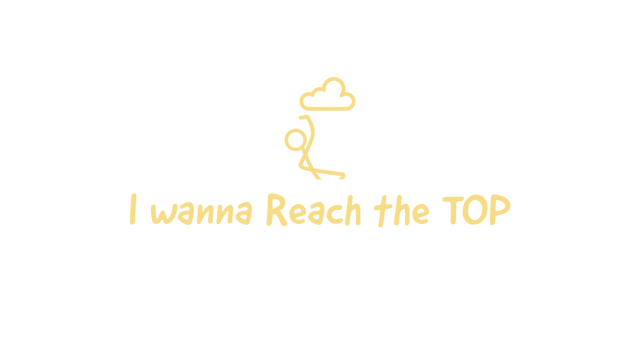 I wanna Reach the TOP Logo