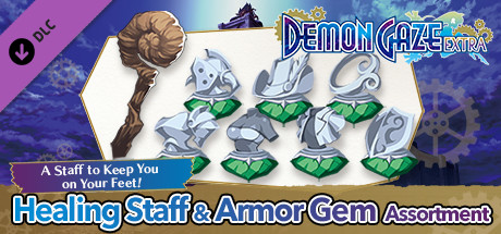 DEMON GAZE EXTRA - Healing Staff & Armor Gem Assortment cover art