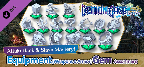 DEMON GAZE EXTRA - Equipment (Weapons & Armor) Gem Assortment cover art