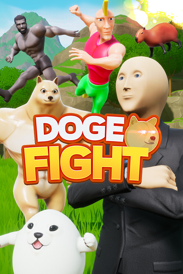 Steam portrait for DogeFight.