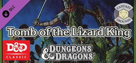 Fantasy Grounds - D&D Classics: I2 Tomb of the Lizard King (1E) cover art