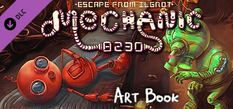 Mechanic 8230: Escape from Ilgrot - Artbook cover art