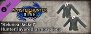 Monster Hunter Rise - "Relunea Jacket" Hunter layered armor piece