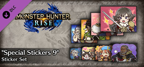 Monster Hunter Rise - "Special Stickers 9" sticker set cover art