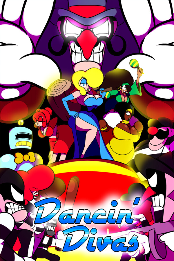 Steam portrait for Dancin' Divas.