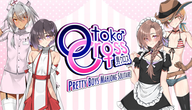 Otoko Cross: Pretty Boys Mahjong Solitaire