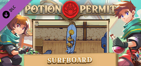 Surfboard cover art