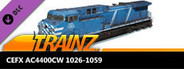 Trainz 2022 DLC - CEFX AC4400CW #1026-1059