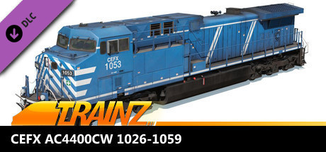 Trainz 2022 DLC - CEFX AC4400CW #1026-1059 cover art