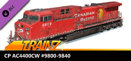 Trainz Plus DLC - CP AC4400CW #9800-9840 cover art