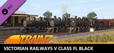 Trainz Plus DLC - Victorian Railways V class FL Black cover art