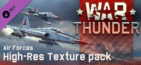 War Thunder - Air Forces High-res Texture Pack cover art