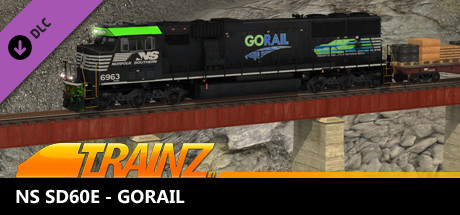 Trainz Plus DLC - NS SD60E - 6963 GoRail cover art