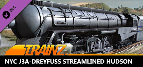 Trainz Plus DLC - NYC J3a-Dreyfuss streamlined Hudson cover art
