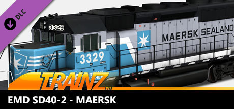 Trainz Plus DLC - EMD SD40-2 - Maersk cover art