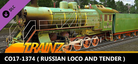 Trainz Plus DLC - CO17-1374 ( Russian Loco and Tender ) cover art