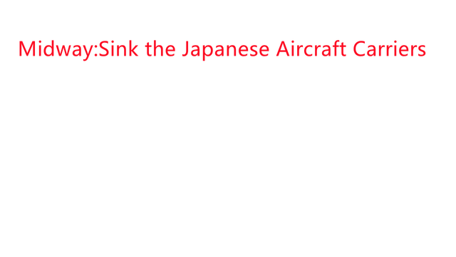Midway:Sink the Japanese Aircraft Carriers Logo