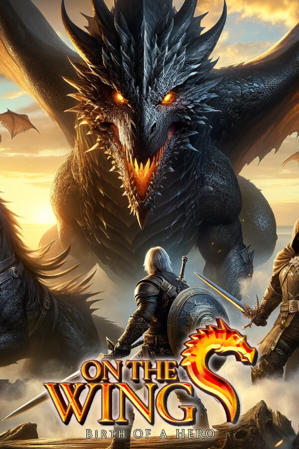 Steam portrait for On the Dragon Wings - Birth of a Hero.