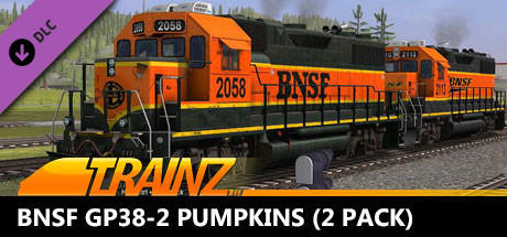 Trainz Plus DLC - BNSF GP38-2 Pumpkins (2 Pack) cover art