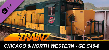 Trainz Plus DLC - Chicago & North Western GE C40-8 cover art