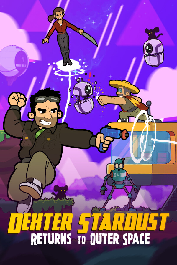 Steam portrait for Dexter Stardust: Odyssey in Outer Space.