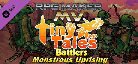 RPG Maker MV - MT Tiny Tales Battlers - Monstrous Uprising cover art