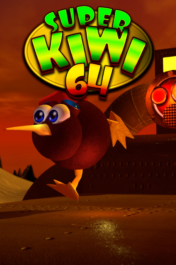 Steam portrait for Super Kiwi 64.