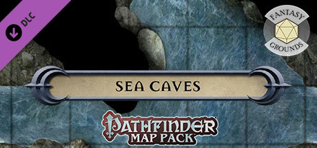 Fantasy Grounds - Pathfinder RPG - Map Pack - Sea Caves cover art