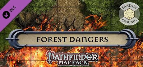 Fantasy Grounds - Pathfinder RPG - Map Pack - Forest Dangers cover art