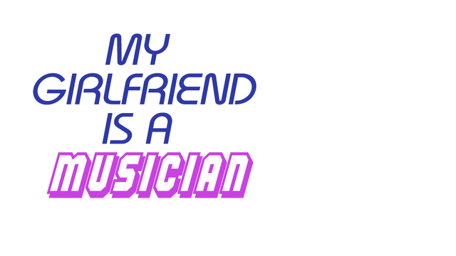 My Girlfriend is a Musician Logo