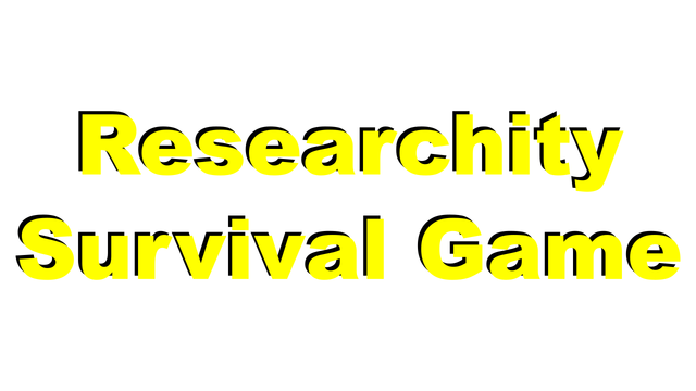Researchity | Open World Survival Game Logo